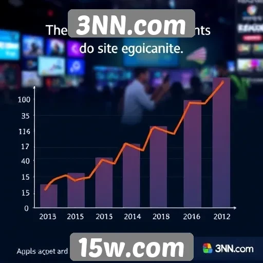 Estatísticas de acessos do site 3NN.com sobem